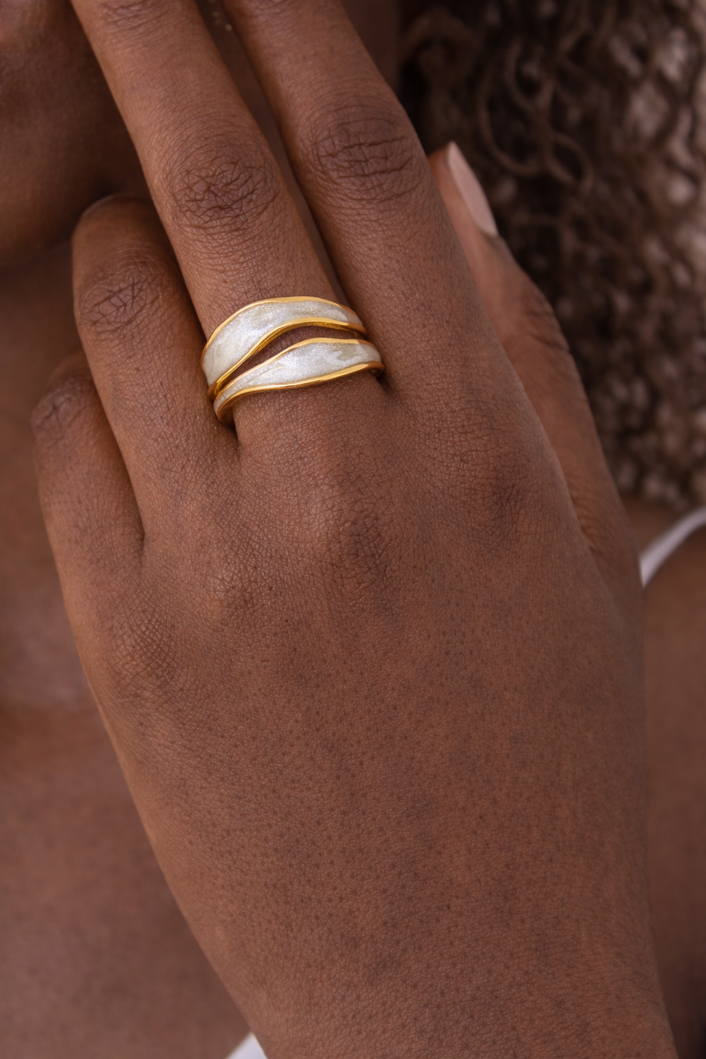 Bague réglable "Nêhelle"